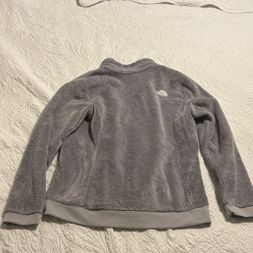 The North Face Women's Osito full-zip fleece jacket in a grey  size large - Picture 9 of 12